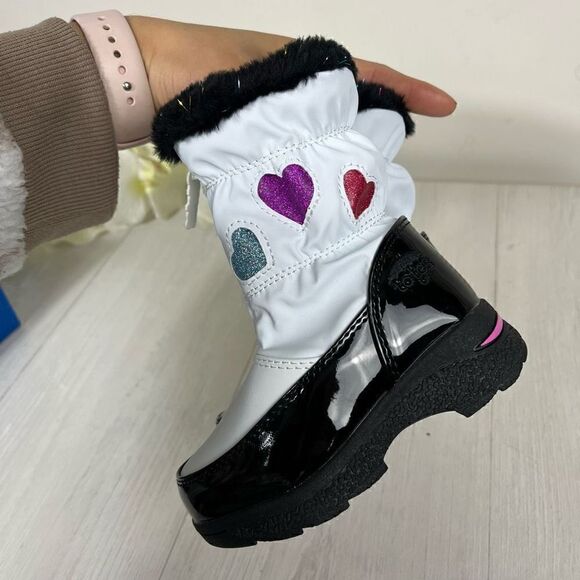 Totes Toddler Girl Waterproof Winter Boots size 6 - Picture 7 of 8